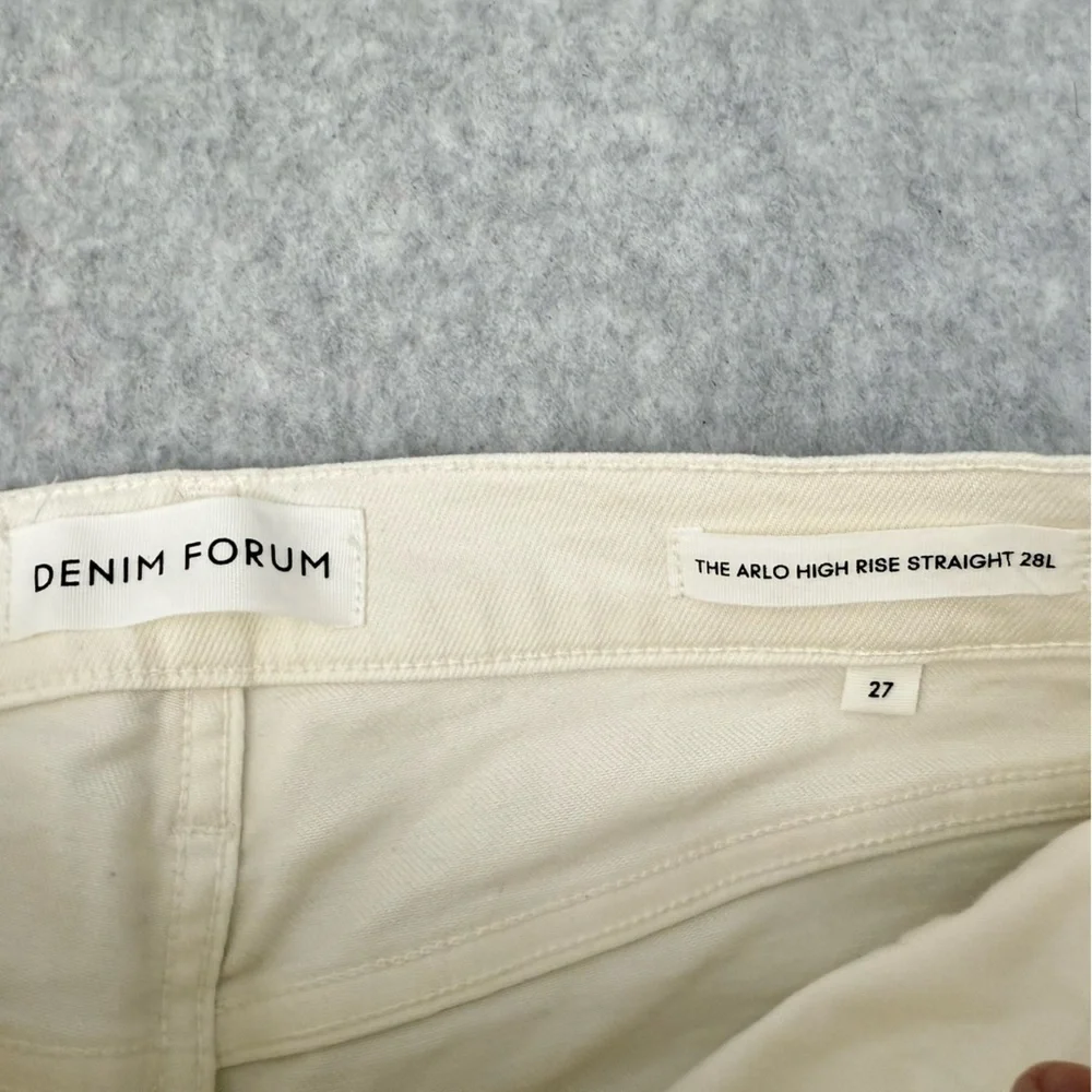 Aritzia x DENIM FORUM The Arlo High Rise Straight size 27 - Picture 17 of 17
